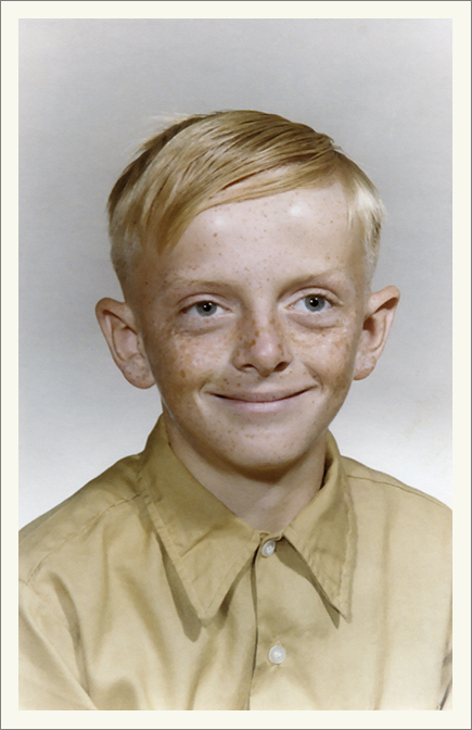 Photo when I was about ten years of age (ca. 1968)