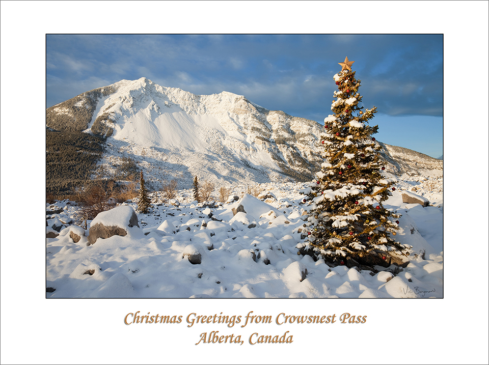 Christmas Greetings From Crowsnest Pass