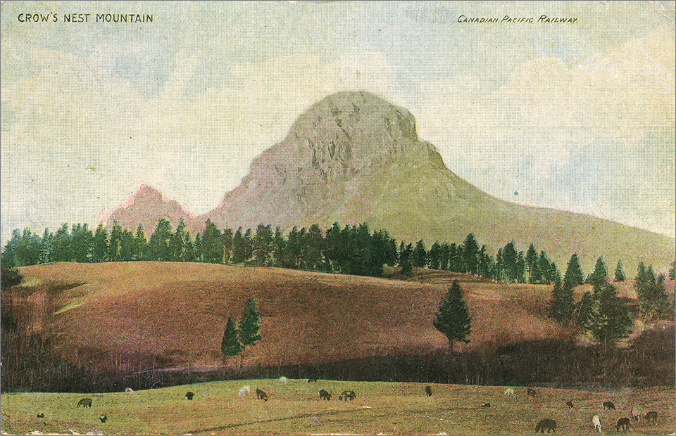 Crow's Nest Mountain - Canadian Pacific Railway (ca. 1905)