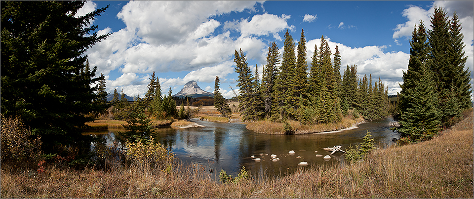 Crowsnest River Panorama