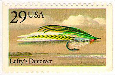 Lefty’s Deceiver – U.S. Postage Stamp (1991)