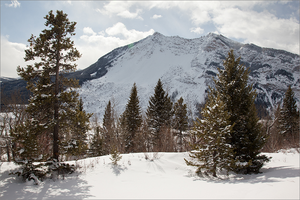 Turtle Mountain - a favorite subject to photograph