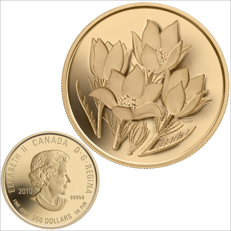 2010 Royal Canadian Mint gold coin