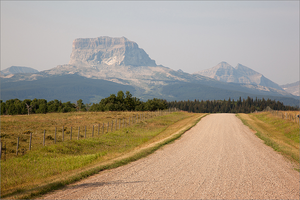 The road to Lee Creek