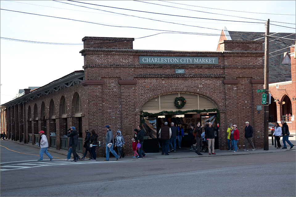 East entrance to Charleston City Market