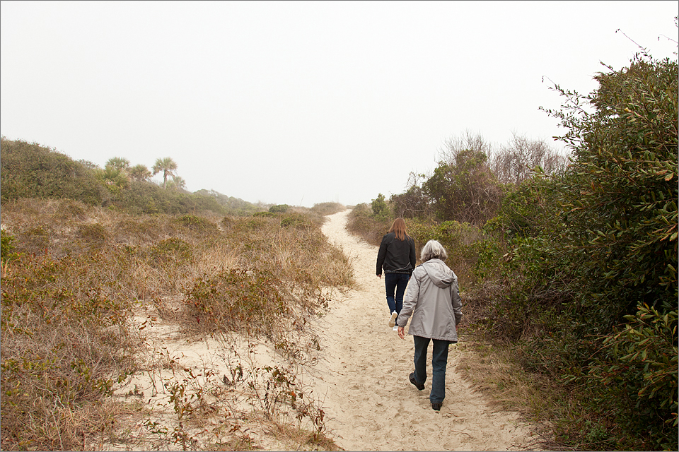 Heading down to the beach