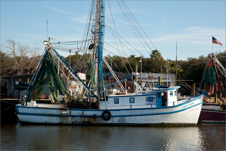 The “Captain Tang” docked at Shem Creek