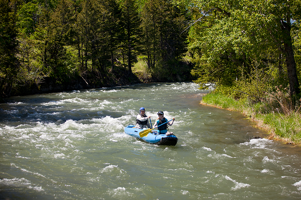 Paddling The Crowsnest